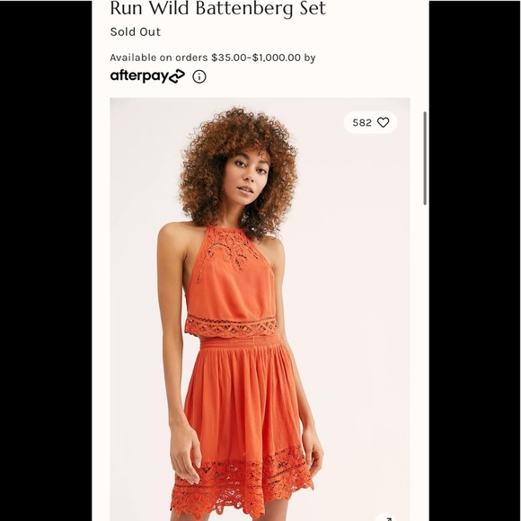 Free People Dresses & Skirts - SALE NWOT Free People Run Wild Battenberg skirt Small